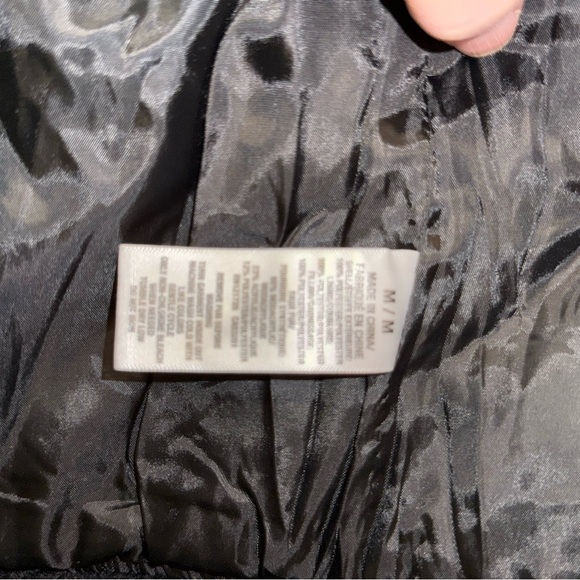 Aeropostale Black Puffer Jacket with Faux Fur Hood for Junior Girls Sz M - Picture 9 of 9